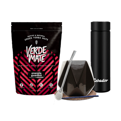 Zestaw Yerba Mate Energia 500g  Tykwa Bombilla