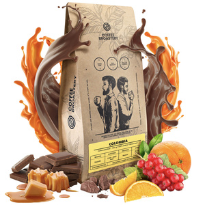 Bro Coffee Roastery - Kawa ziarnista Colombia Medellin Premium 400 g