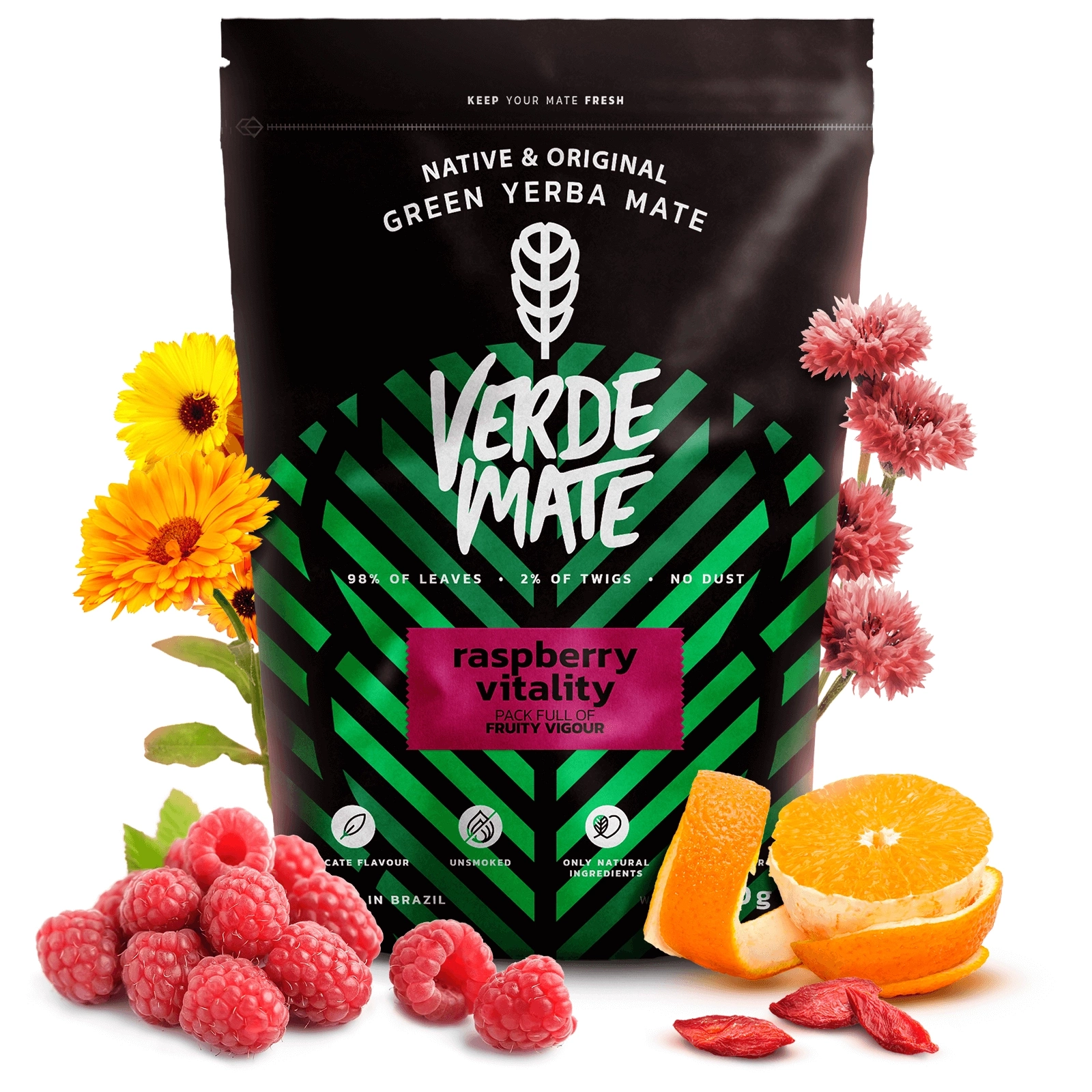 Verde Mate Raspberry Vitality - opakowanie