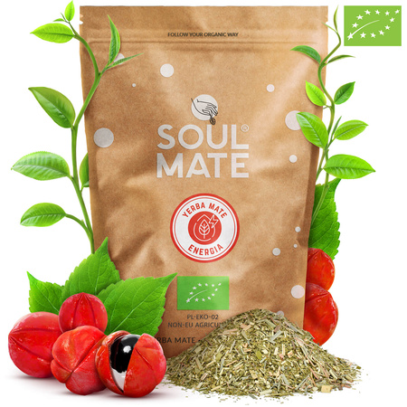 Zestaw Yerba Soul Mate  Energia 500g 0,5kg Termos