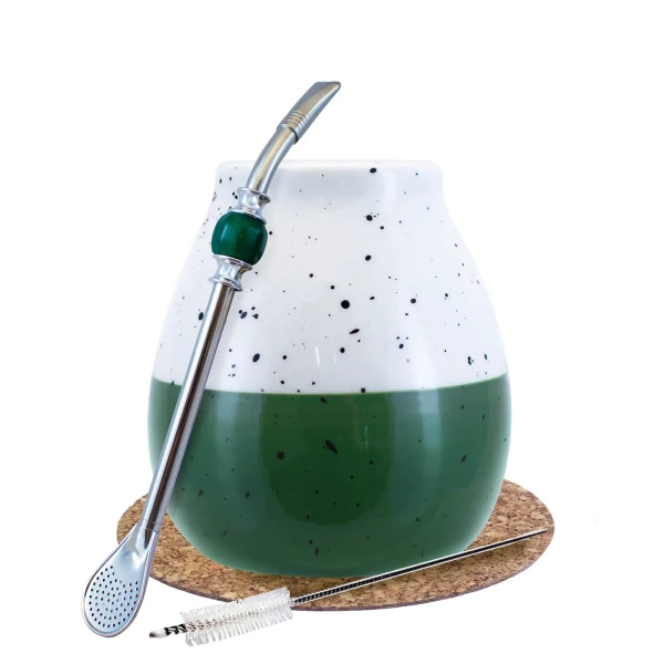 Zestaw Tykwa Pepita do Yerba Mate Bombilla 