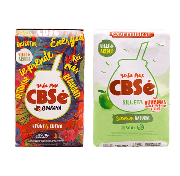 Yerba Mate CBSe SILUETA + ENERGIA 2x 500g - 1kg