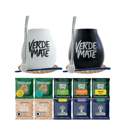 Zestaw na start Yerba Mate dla Dwojga 500g 10x50g
