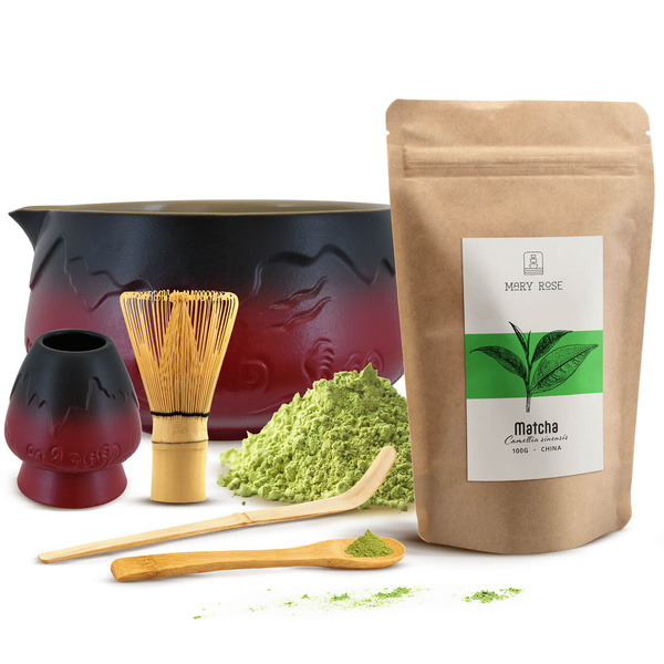 Zestaw do parzenia herbaty matcha