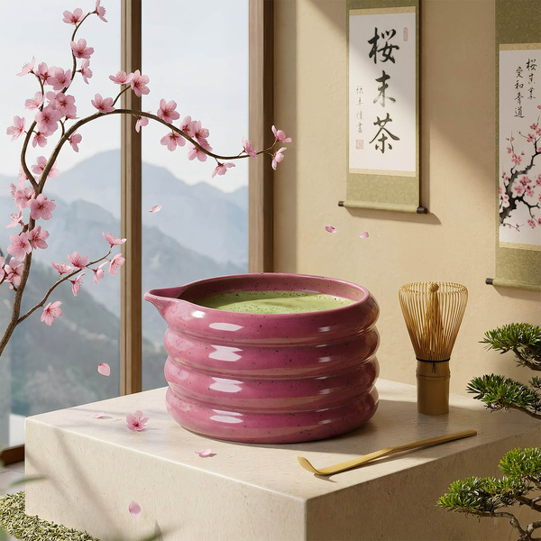 Matchawan – Ceramiczna miseczka do matchy z dzióbkiem – Beri