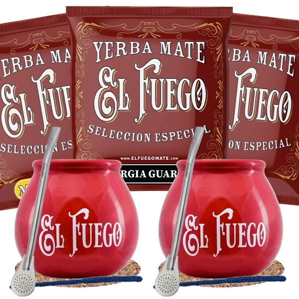 Zestaw Yerba Mate Matero bombilla DLA DWOJGA