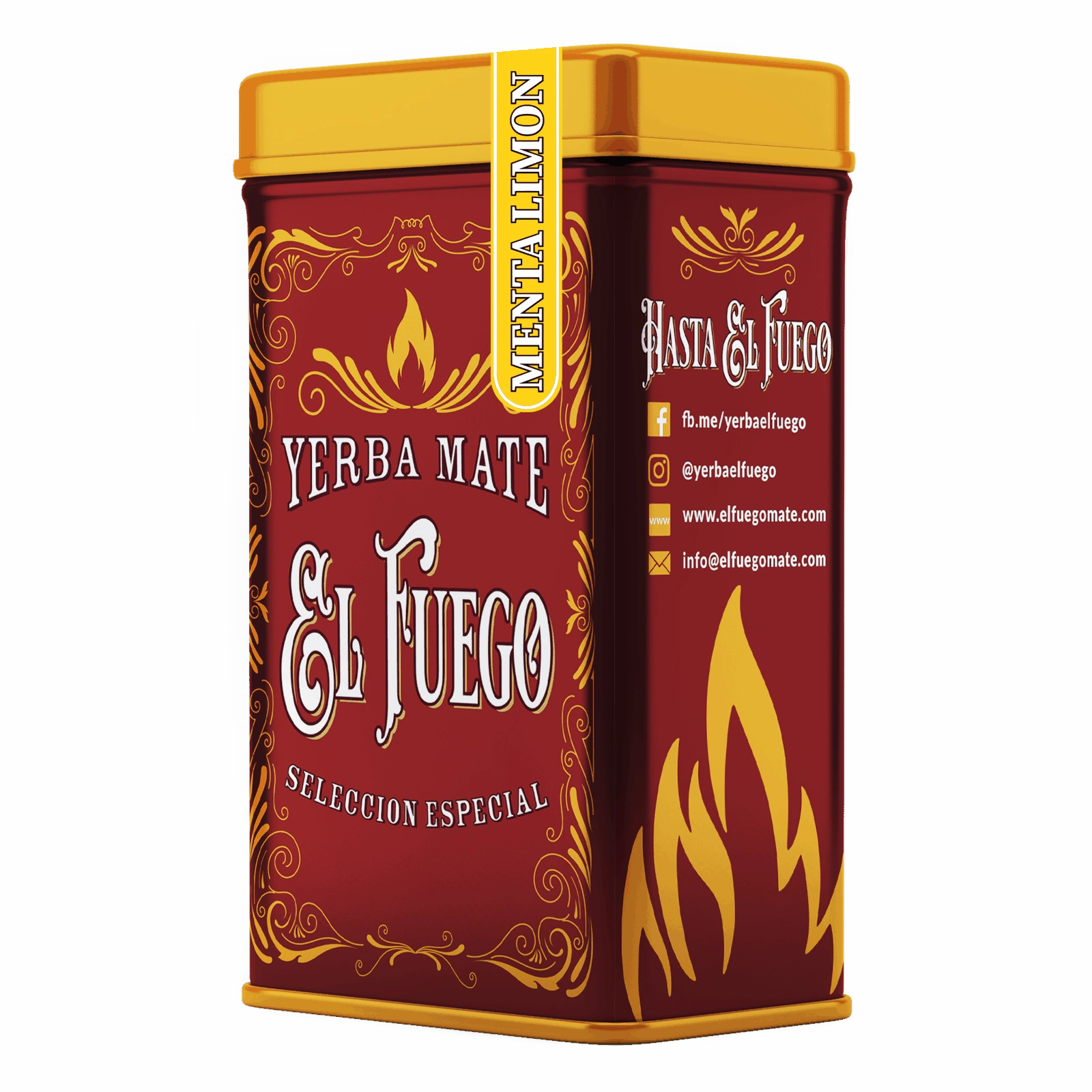 Yerba mate El Fuego Menta Limon