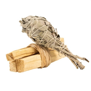 Palo santo kadzidło + Szałwia biała pęczek zestaw