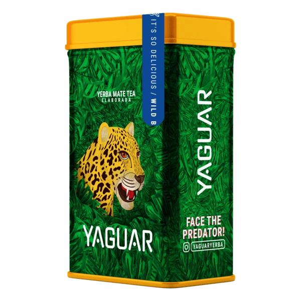 Yerbera – Puszka + Yaguar Wild Berries 0,5 kg