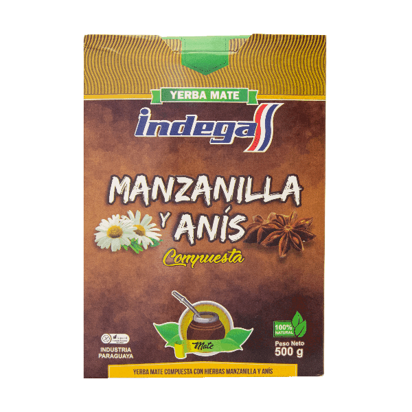 Indega Manzanilla y Anis 0,5kg