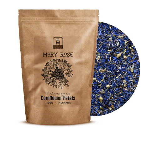 Mary Rose – Chaber Bławatek Niebieski 100 g – płatki kwiatu bławatka