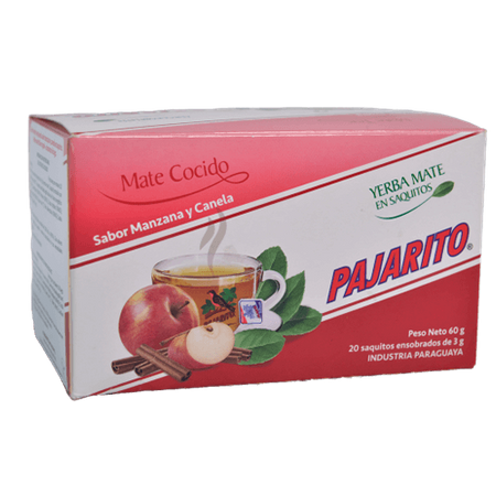 Pajarito w saszetkach Jabłkowo-Cynamonowe 20x3g