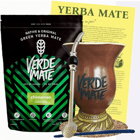 Zestaw Yerba Mate Chimarrao 0,5kg Cuia Bombilla